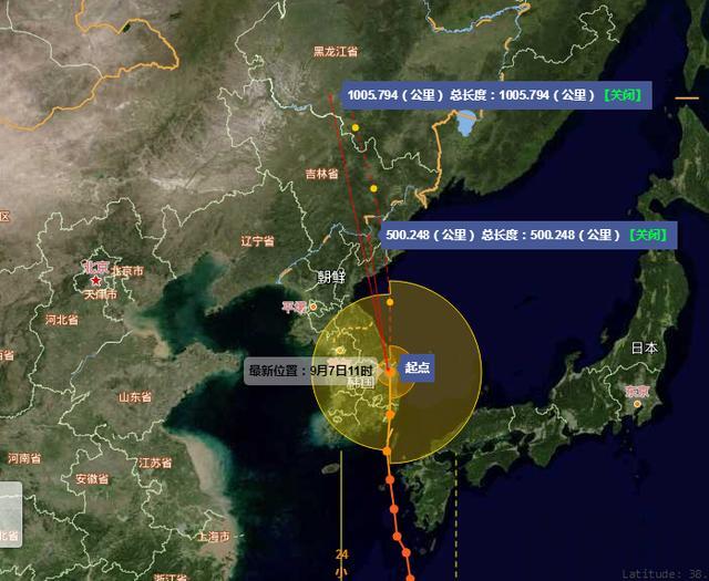 东北台风最新动态，路径影响分析及其走向图概览