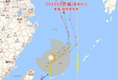 巴威台风最新动态，实时视频报道与应对策略