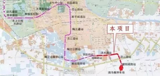 天津地铁3号线线路图全新详解